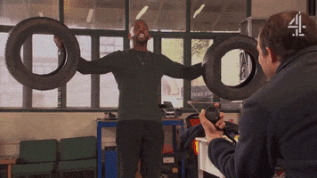 Work Out Muscle GIF by Hollyoaks