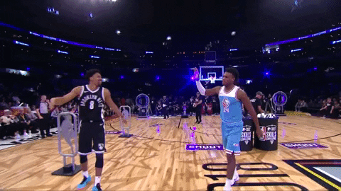 high five all-star GIF by NBA
