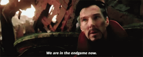 The End Endgame GIF - Find & Share on GIPHY