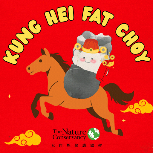 Chinese New Year 新年 GIF by The Nature Conservancy Hong Kong