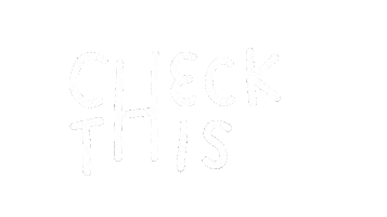 Click Look Here Sticker