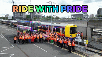 Pride Tfl GIF by Transport for London