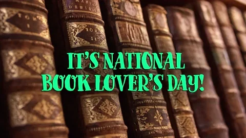 Book Lovers Day GIF