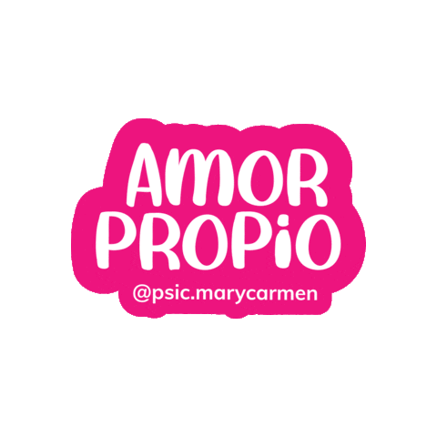 Self Love Sticker by Psic. Mary Carmen