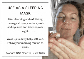 Nourish Urself Balm GIF by BAO Skincare