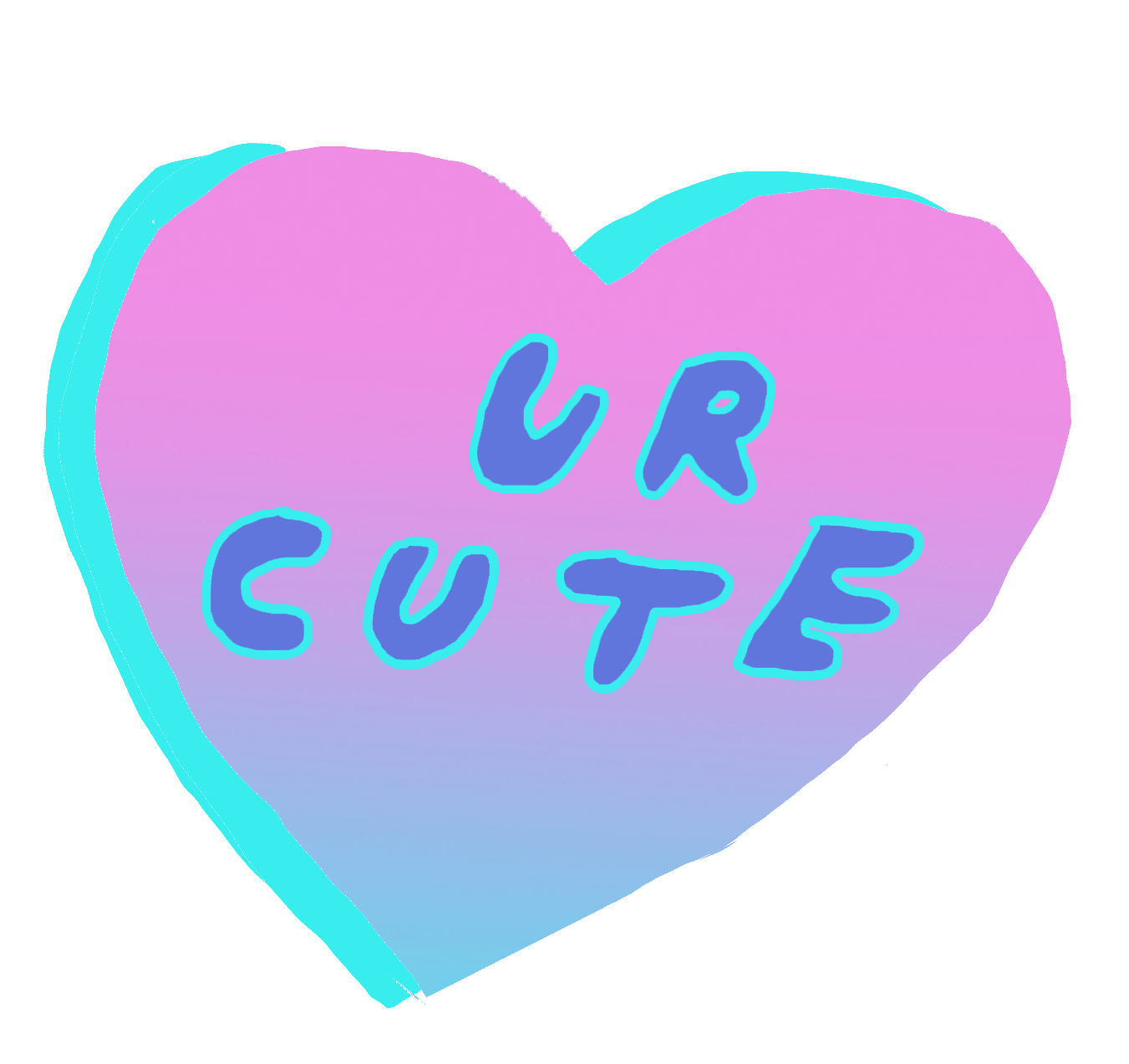 I Love You Flirt Sticker By Sophie Shiff For Ios Android Giphy