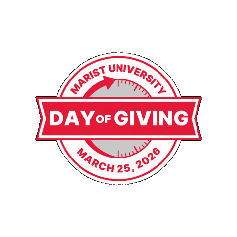 Day Of Giving Sticker by Marist University