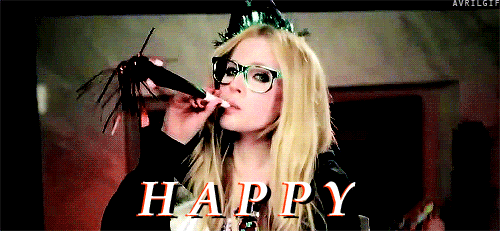 new year avril GIF