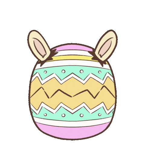 Easter Tako Sticker