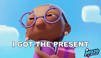 Christmas Here It Is GIF by Mojo Swoptops