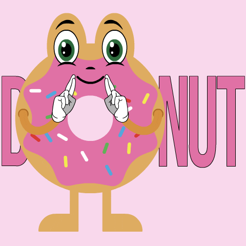 Donuts National Donut Day GIF by Salvador Sanchez Artist