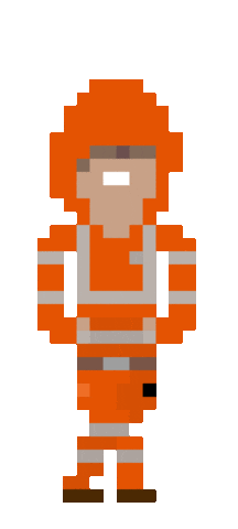 Walking Sticker by CryptoWiener