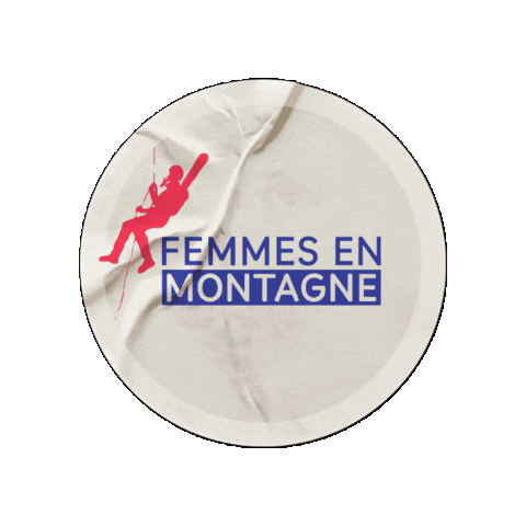 FEMMES EN MONTAGNE Sticker