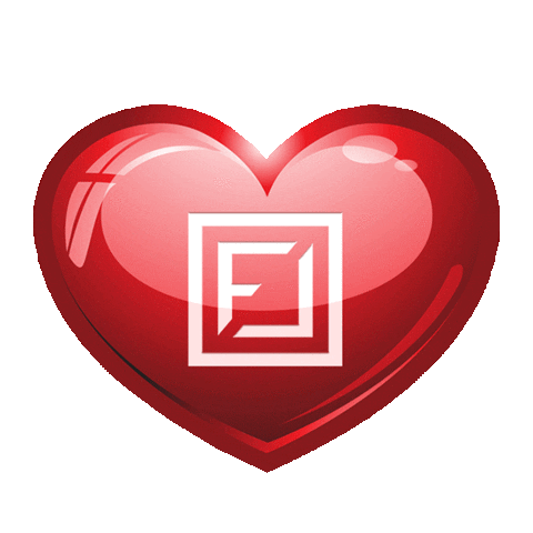 Heart Love Sticker by Flawless Lashes By Loreta