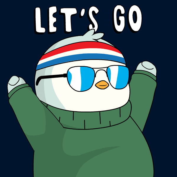You Got This Lets Go GIF by Pudgy Penguins
