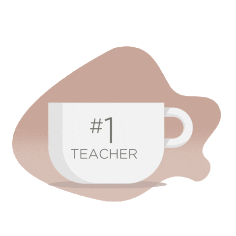 Coffee Teacher Sticker by Tidal Cove