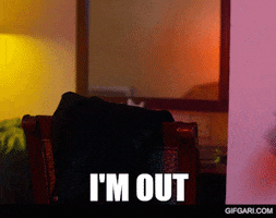 Leaving Going Out GIF by GifGari