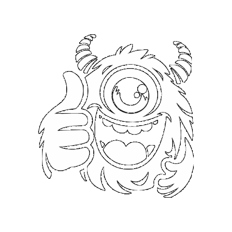 Valomonsteri Sticker