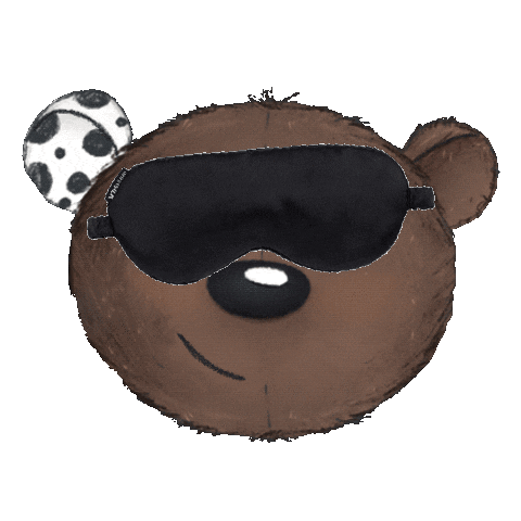 Good Night Sleep Sticker by Ingrid Hofer