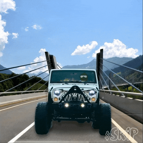 Driving Monster Truck GIF by Skip