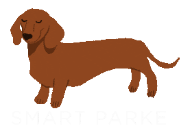Wiener Dog Woof Sticker by Smart Parke