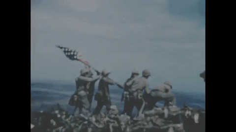 US National Archives  vintage flag iconic GIF