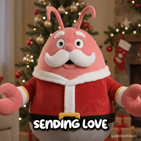 Christmas Love GIF by LobsterClaus