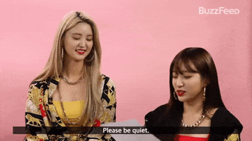 Please Be Quiet GIF by BuzzFeed