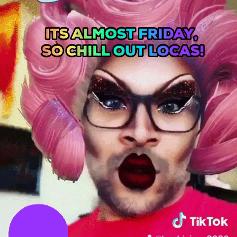 Days Of The Week Drag GIF