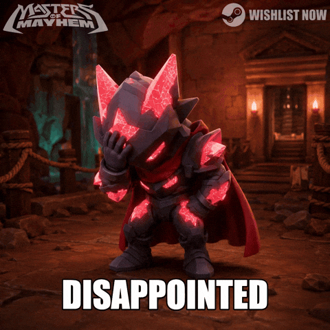 Sad Let Down GIF by Super Studios (Community)