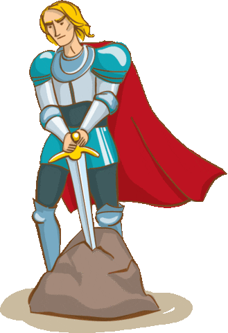 Sword Sticker by oxford-russia
