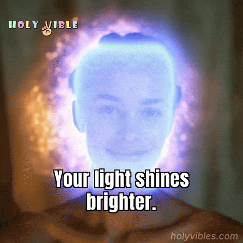 Blessing Glow GIF by Holy Vibles