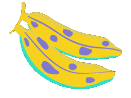 Fruit Banana Sticker
