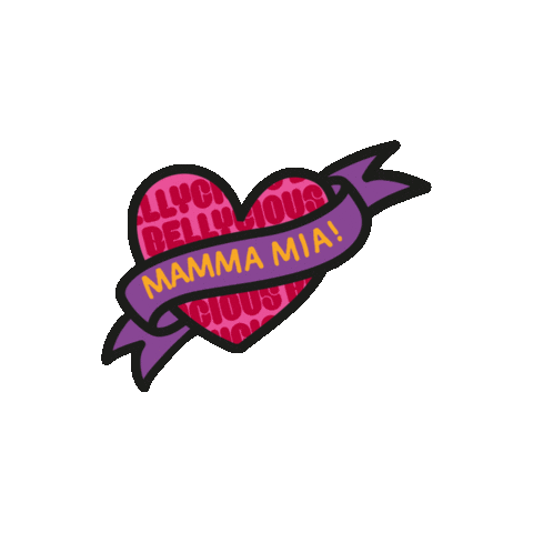 Mamma Mia Sticker by My Cooking Box