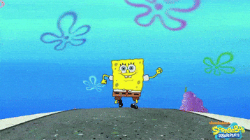 Happy Spongebob Squarepants Gif By Nickelodeon Find Share On Giphy