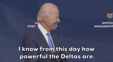 Joe Biden Deltas GIF by GIPHY News