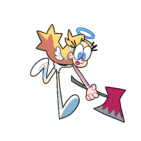 Angel Lily Sticker