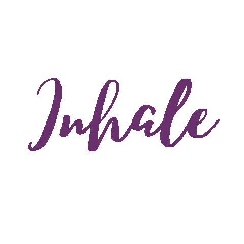 Yoga Breathing Sticker by Tay Gendron