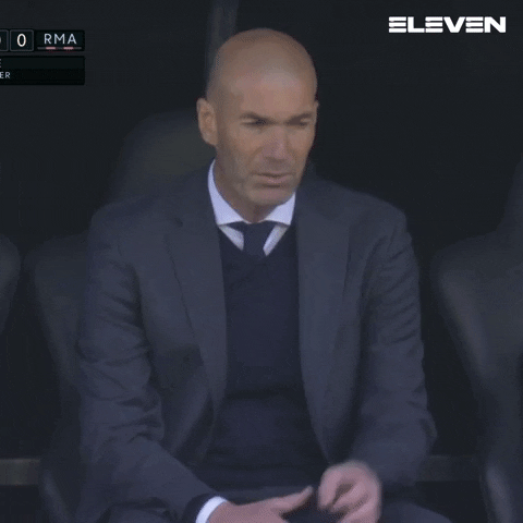 Real Madrid Coach GIF by ElevenSportsBE