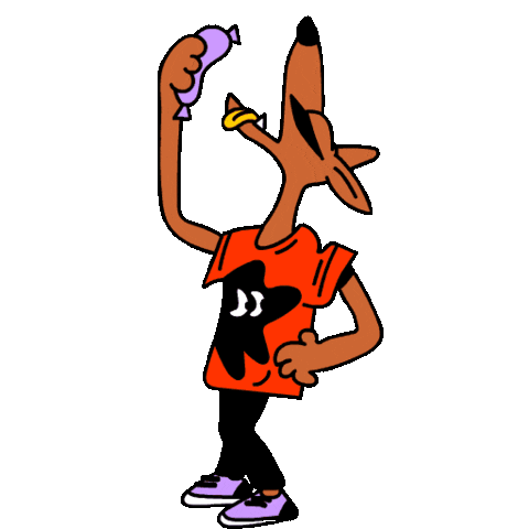 Hungry Summer Sticker