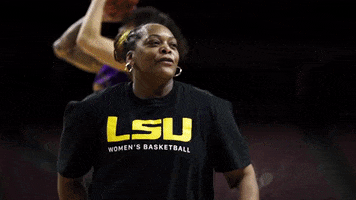 Womens Basketball GIF by LSU Tigers