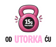 Procrastinating High Protein Sticker by droetker_srbija