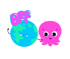 Green Energy Friends Sticker by Octopus Energy