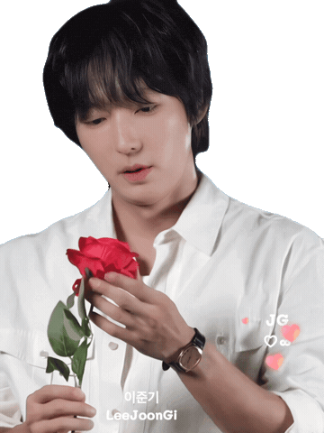 Love You Rose Sticker