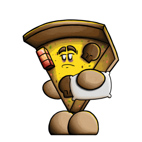 Tired Sticker