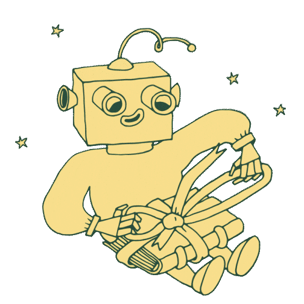 Bookbot Sticker