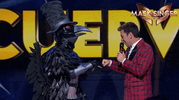 High Five Arturo Valls GIF by Mask Singer A3