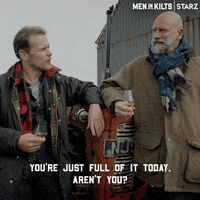 Suspicious Graham Mctavish GIF by Men in Kilts: A Roadtrip with Sam and Graham