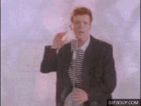 Rick Astley Convention GIF by Asian American Journalists