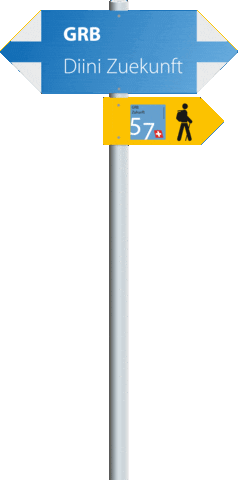 Grbzukunft Sticker by GRB Glarner Regionalbank